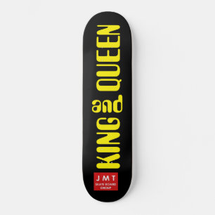 SKATE KING & QUEEN SKATEBOARDS /JMT EUA