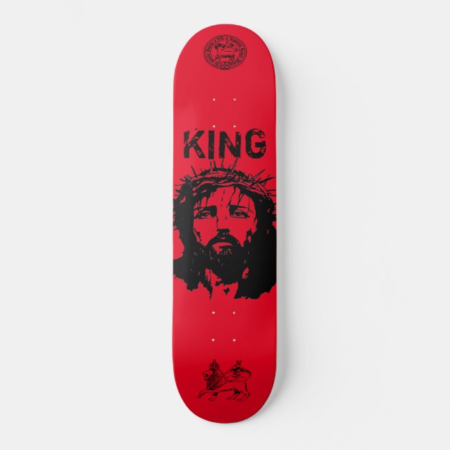 Skate KING - skate, decodificação de 8 1/8" (Frente)