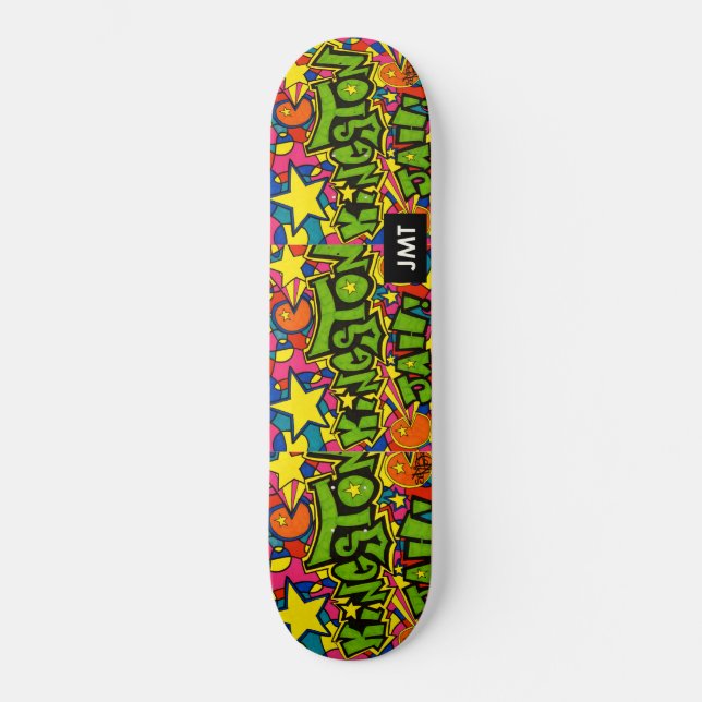 SKATE KINGSTON JAM SKATEBOARD/ JMT (Frente)