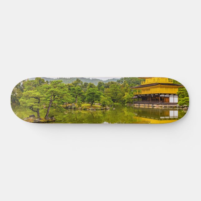 Skate Kinkaku-ji Ou Pavilhão E Pond Do Ouro, Quioto (Horz)