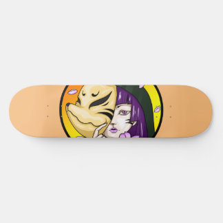 Skate Kitsune Fox Mask Girl