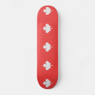 Skate Knit Style Maple Leaf Knitting Motif