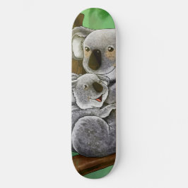 Skate Koala bonito e bebê