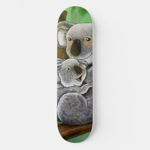 Skate Koala bonito e bebê