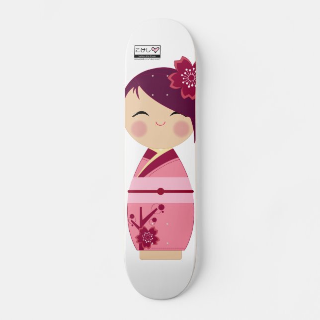 Skate Kokeshi Sakura Sk8board (Frente)