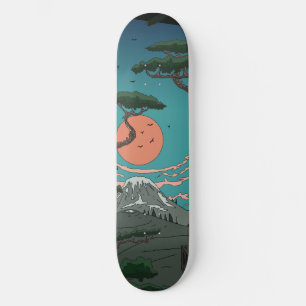 Skate Konnichiwa Pôr do Sol Japonês