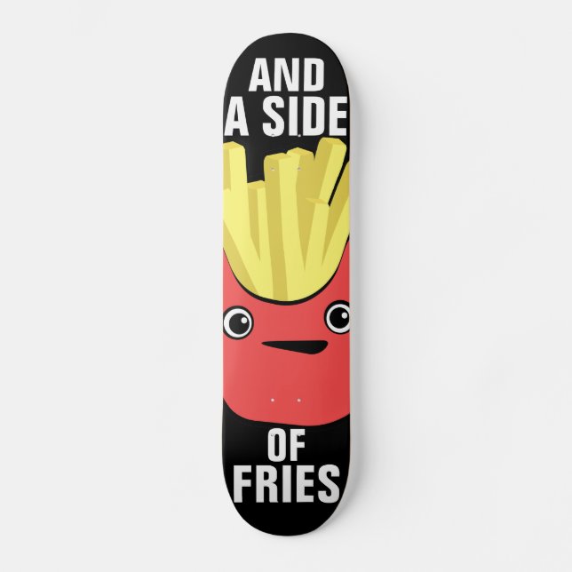 Skate Lado das Fritas (Frente)