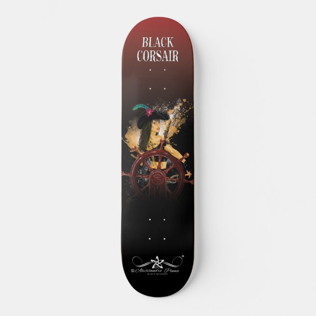 Skate Lady Black Corsair (Frente)