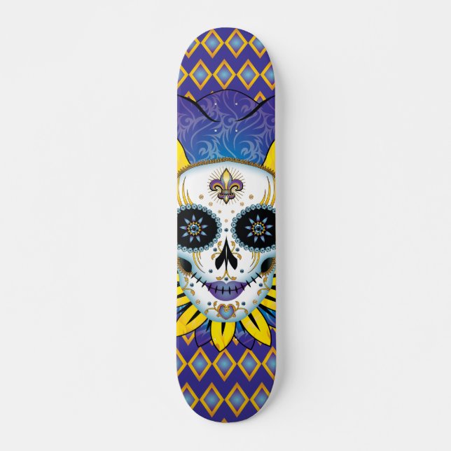 Skate Lady Jester Skull (Frente)