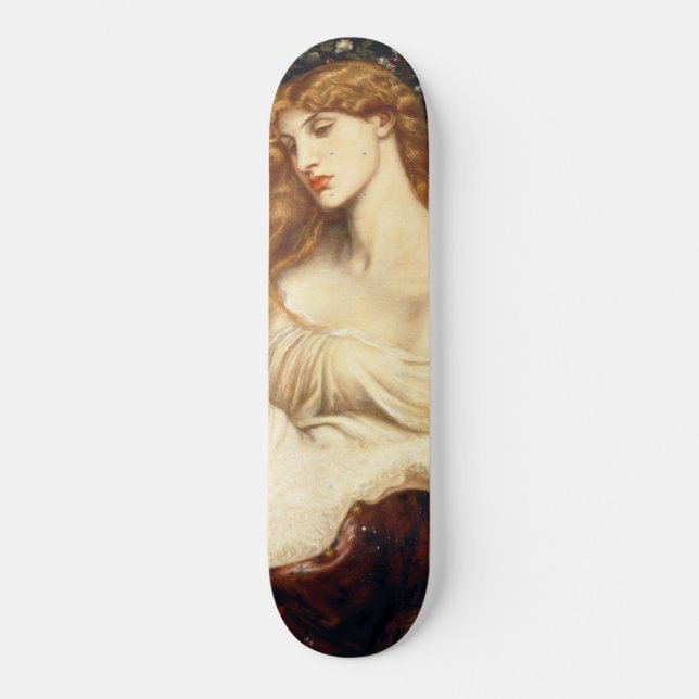 Skate Lady Lilith (Beleza Impressionante com Cabelo Verm (Frente)