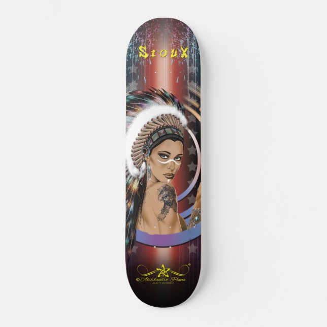 Skate Lady Sioux (Frente)