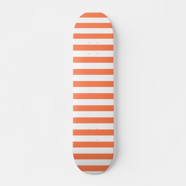 Skate Laranja Coral - Férias de Cor - de - Laranja - Fér (Frente)
