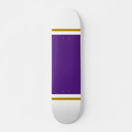 Skate Largo Extra Real Purple Center Pinstripes Em Branc