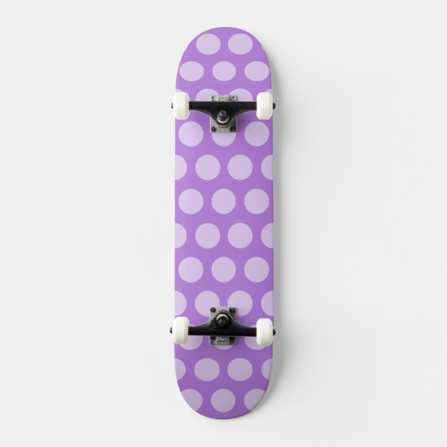 Skate Lavanda pontos marroquinos (Frente)