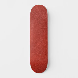 Skate Leather parece Elegante Modelo Vermelho Castanho