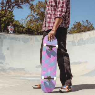 Skate Legal amor pré-construído totalmente azul skateboa