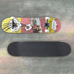 Skate Legal, cor-de-rosa, do desenho da moça moderna<br><div class="desc">Este skate de Arte de Cartoon de Energia Super legal é para vocês, meninas!!! Vá por esse skate moderno, seja por você mesmo ou um fabuloso presente de aniversário! Tire suas fotos pessoais e preencha seu nome e escolha sua cor de fundo favorita. A diversão é garantida e você não...</div>
