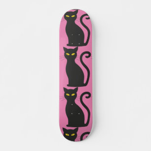 SKATE LEGAL PAINÉIS-CHAVE DE GATO PRETO