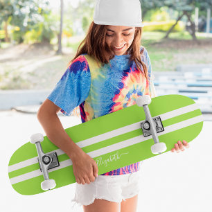 Skate Legal Patrulha Verde, Bandas Brancas Monograma