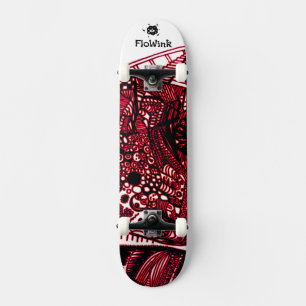 Skate Legal vermelho preto