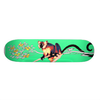 Skate lemurboard preto esmeralda