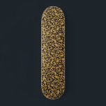 Skate Leopardo Mancha Dourada Pele com Pele Padrão Jagua<br><div class="desc">Este design pode ser personalizado escolhendo a opção personalizar para adicionar texto ou fazer outras alterações. Se este produto tiver a opção de transferir o design para outro item, certifique-se de ajustar o design para o ajustado, se necessário. Entre em contato comigo em colorflowcreations@gmail.com se desejar usar este design em...</div>