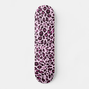 Skate Leopardo rosa