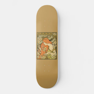 Skate L'Ermitage Woman Field of Flowers French Nouveau