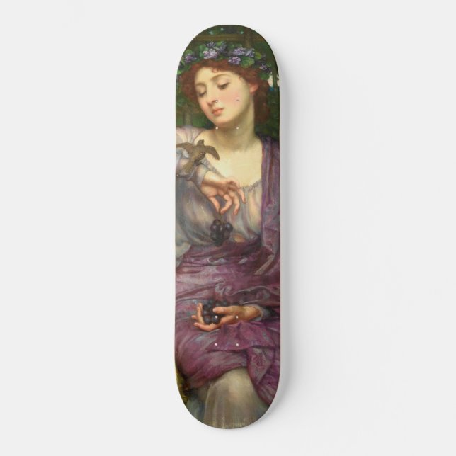 Skate Lesbia e seu Sparrow (por Edward John Poynter) (Frente)