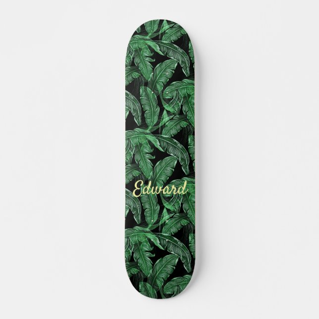 Skate Liberar Folhas de Selva Quentes (Frente)