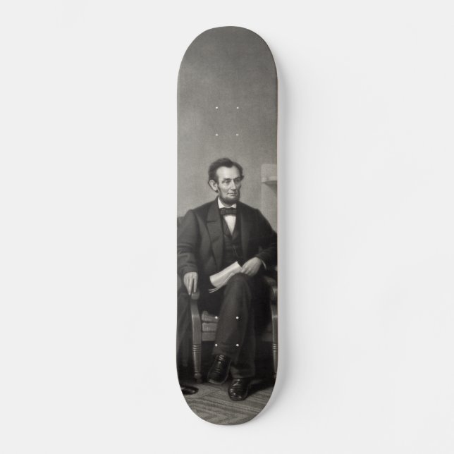 Skate Lincoln Lendo a Proclamação da Emancipação (Frente)