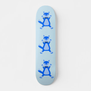 Skate Linda Raposa Bebê Menino Azul