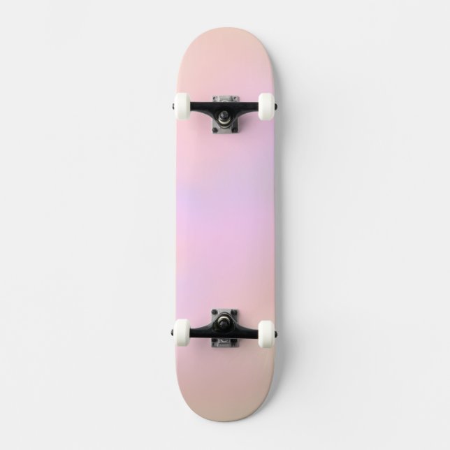 Skate Lindas Cores Entrelaçadas de Pastel (Frente)