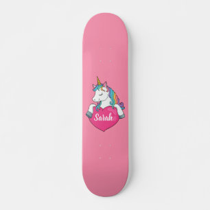 Skate Lindo Unicórnio Nome Personalizado