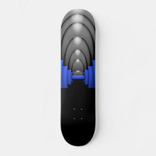 Skate Linha Azul Fino da Polícia