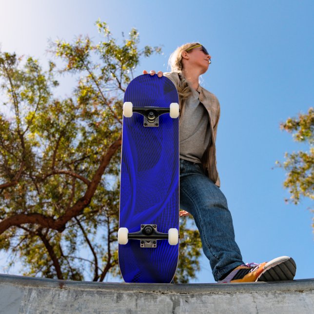 Skate Linhas de onda abstratas (Ao ar livre 1)