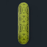 Skate Linhas verdes abstrato preto e neon - personalizáv<br><div class="desc">Abstrato - Linhas de cores escuras e verdes brilhantes - Personalizáveis - Escolha / adicione as cores de fundo favoritas!</div>
