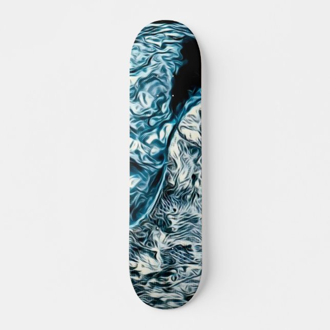 Skate Líquido Subterrâneo Urbano Yin Yang Popsicle Deck (Frente)