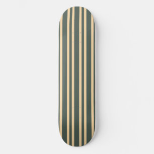 Skate Listras Amarelas Verdes Padrão