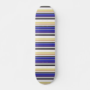 Skate Listras brancas e brancas