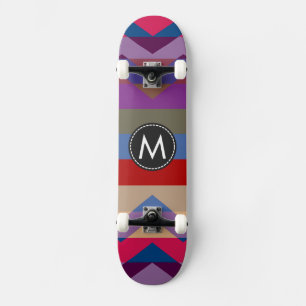 Skate Listras de Chevron Chic e na Moda Padrão #5
