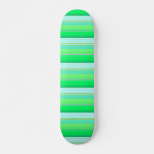 Skate Listras verdes aqua fofas