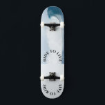 skate LIVE TO RIDE<br><div class="desc">se você desfruta da liberdade e do skate, este skate é para você! Torne este skate seu próprio conteúdo adicionando seu texto. Para acessar ferramentas avançadas de edição, vá para "Personalizar este modelo" e clique em "Detalhes", role para baixo e pressione o link "clicar para personalizar mais". Ideal para qualquer...</div>