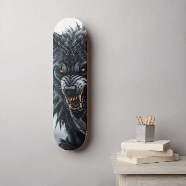 Skate Lobisomem (Arte de parede)