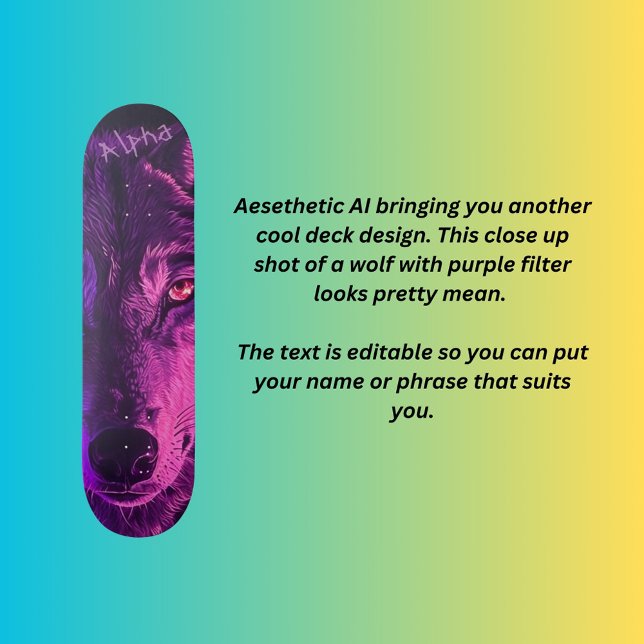 Skate Lobo alfa (Criador carregado)