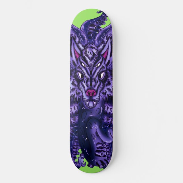 Skate Lobo Roxo Profundo Tulu (Frente)