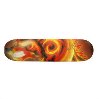 Skate Lobo Skatebord do fogo
