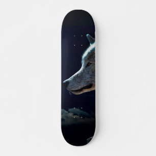 Skate Lobos e lua tola