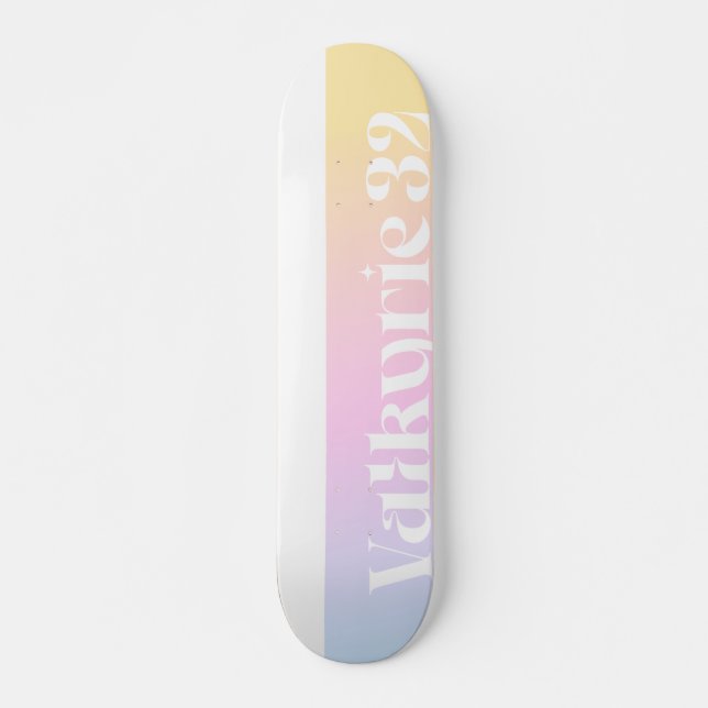 Skate Logo Creamsicle Sunset (Frente)