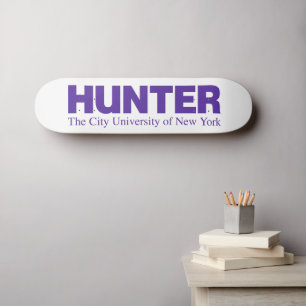 Skate Logotipo Acadêmico Hunter College CUNY